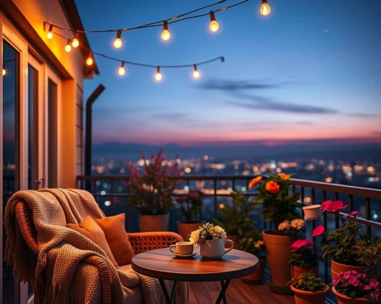balkon tuin sfeervol maken