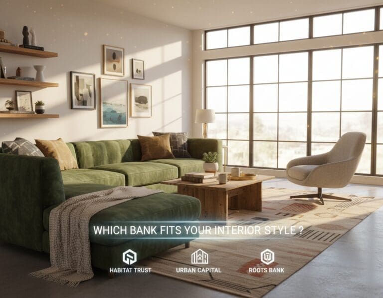 bank kiezen interieur
