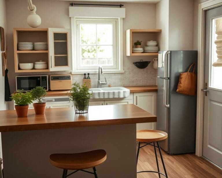 kleine keuken inrichten