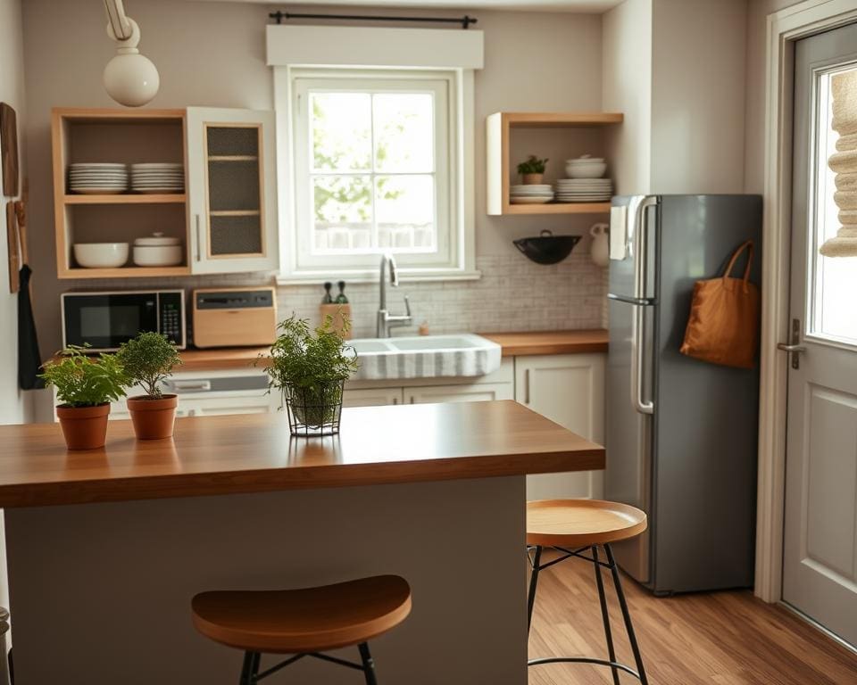 kleine keuken inrichten