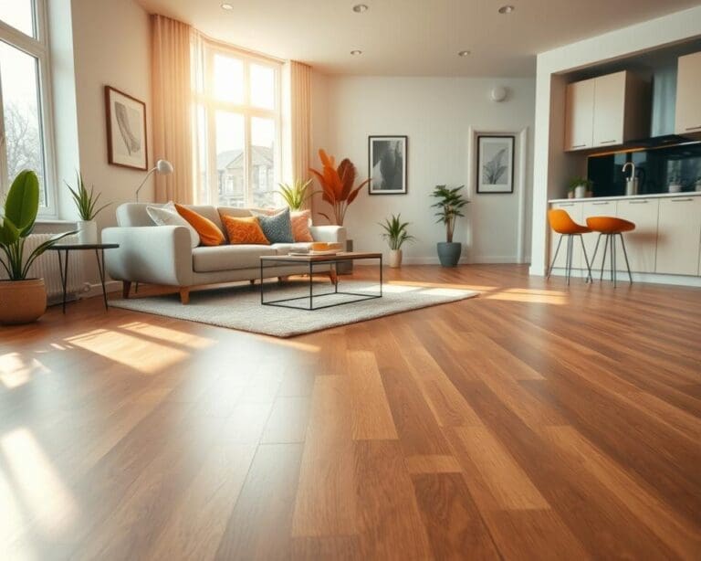 nieuwe vloer interieur
