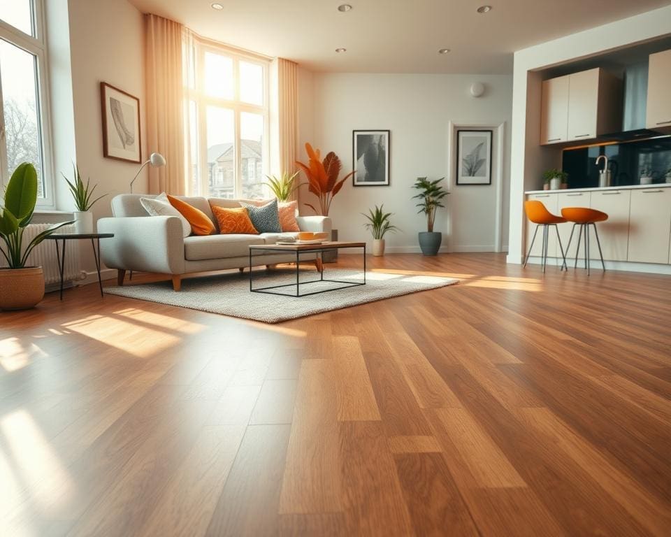 nieuwe vloer interieur