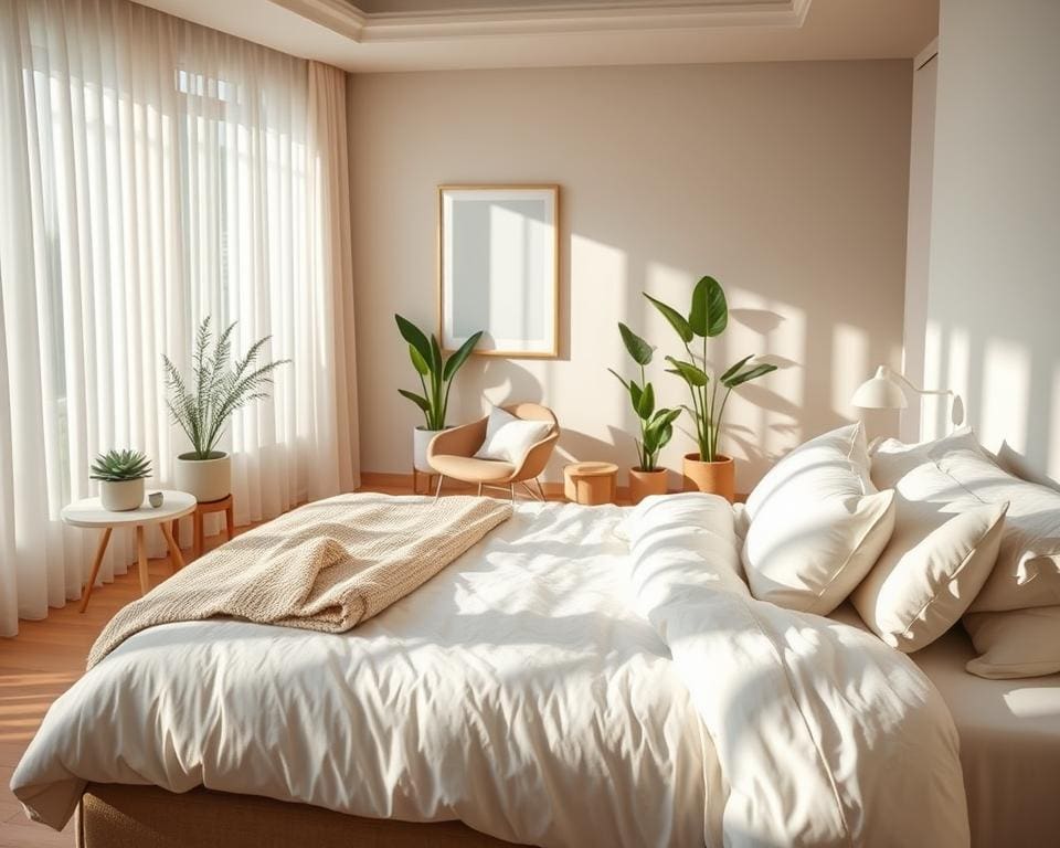slaapkamer rustgevend inrichten