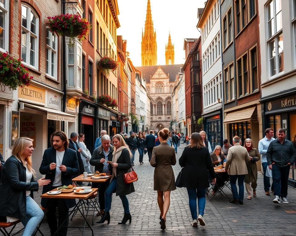 wandelen en eten Gent