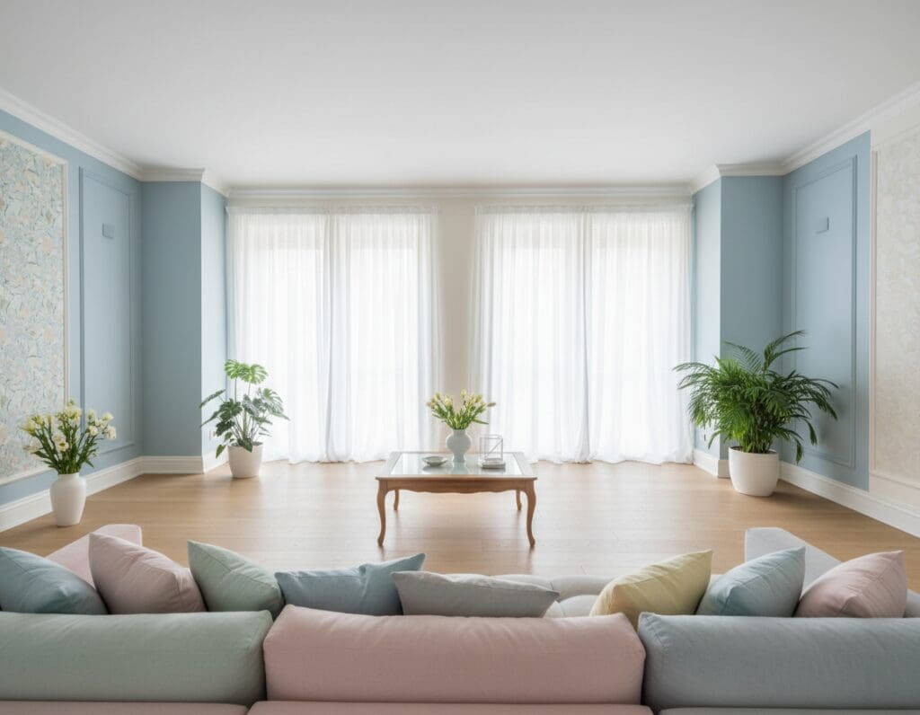 woonkamer groter kleuren