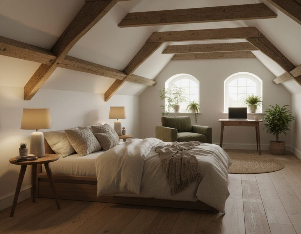 zolder extra slaapkamer