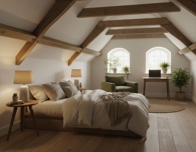 zolder extra slaapkamer
