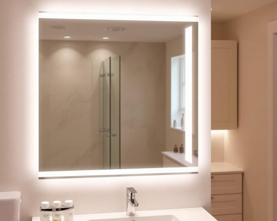 badkamerspiegel met verlichting