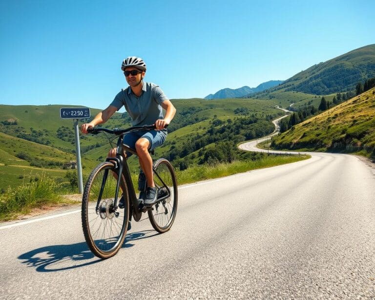 elektrische fiets actieradius