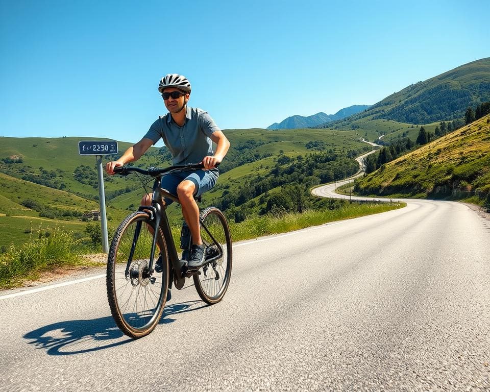 elektrische fiets actieradius