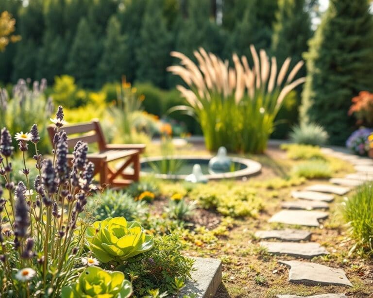onderhoudsvriendelijke tuin