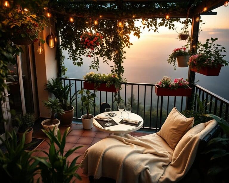 balkon inrichten