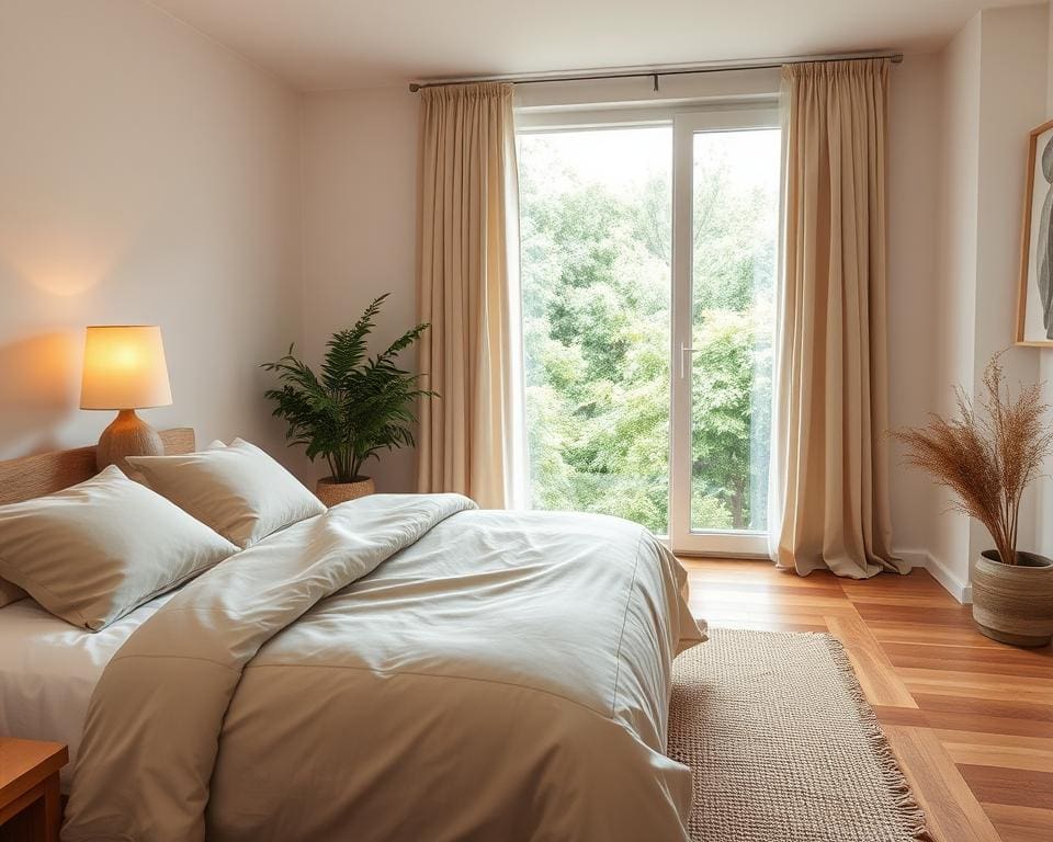 rustige slaapkamer