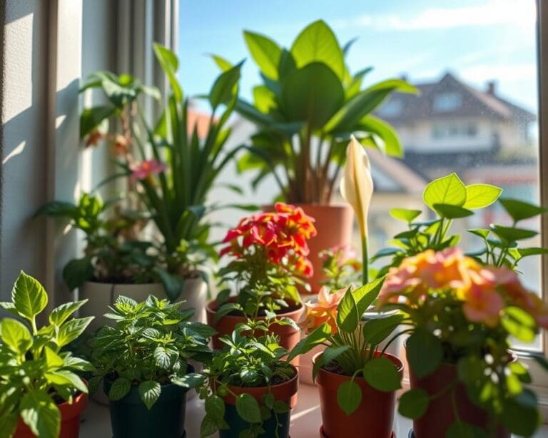 vensterbank planten