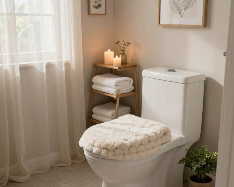 toilet gezellig maken